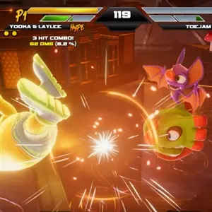 Mighty Fight Federation - Treffer-Kombo