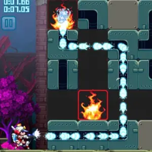 Mighty Switch Force! - Wasserfluss