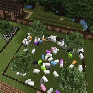 Minecraft Java & Bedrock Edition - Schafe und Kühe