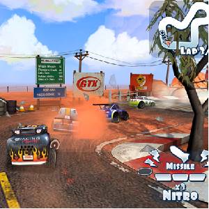 Mini Motor Racing X - Rakete