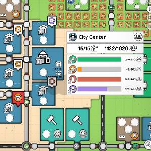Mini Settlers - Stadtzentrum