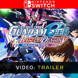 MOBILE SUIT GUNDAM SEED BATTLE DESTINY REMASTERED Nintendo Switch - Video-Trailer