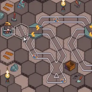 Mole Cart Mining -Weiche