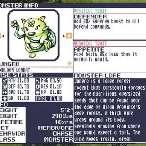 Monster Crown Sin Eater - Monster-Informationen