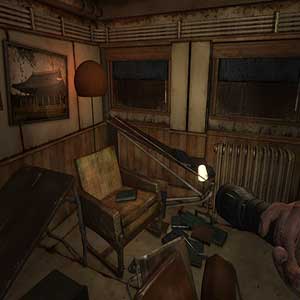 verlassenes Frachtschiff