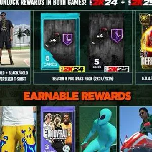 NBA 2K25 Pro Pass: Season 8 - Dual Entitlement