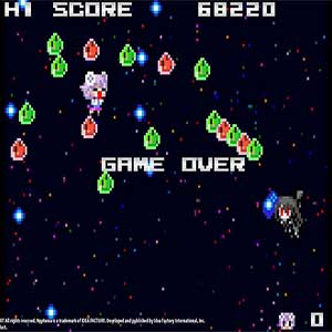 Neptunia Shooter Spiel vorbei