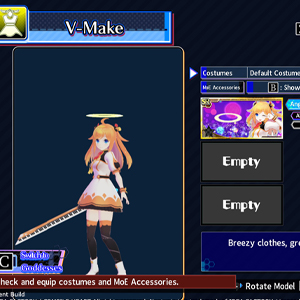 Neptunia Virtual Stars Kostüme