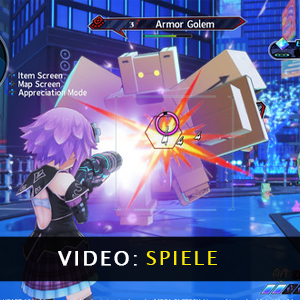 Neptunia Virtual Stars Gameplay Video