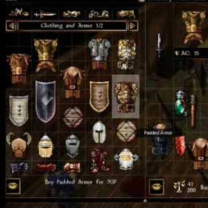 Dungeons Dragons Neverwinter Nights Complete - Inventar