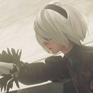 NieR Automata Game of the YoRHa Edition - Einen Roboter streicheln