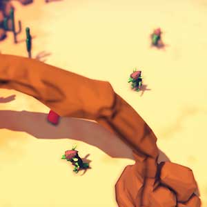 Angriff eines Monsters