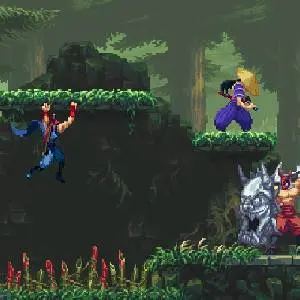 NINJA GAIDEN: Ragebound - Klettern