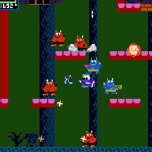 Ninja JaJaMaru: The Great Yokai Battle + Hell - Ungeheuer