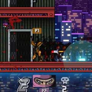 Gruppen-Ninja-Angriff