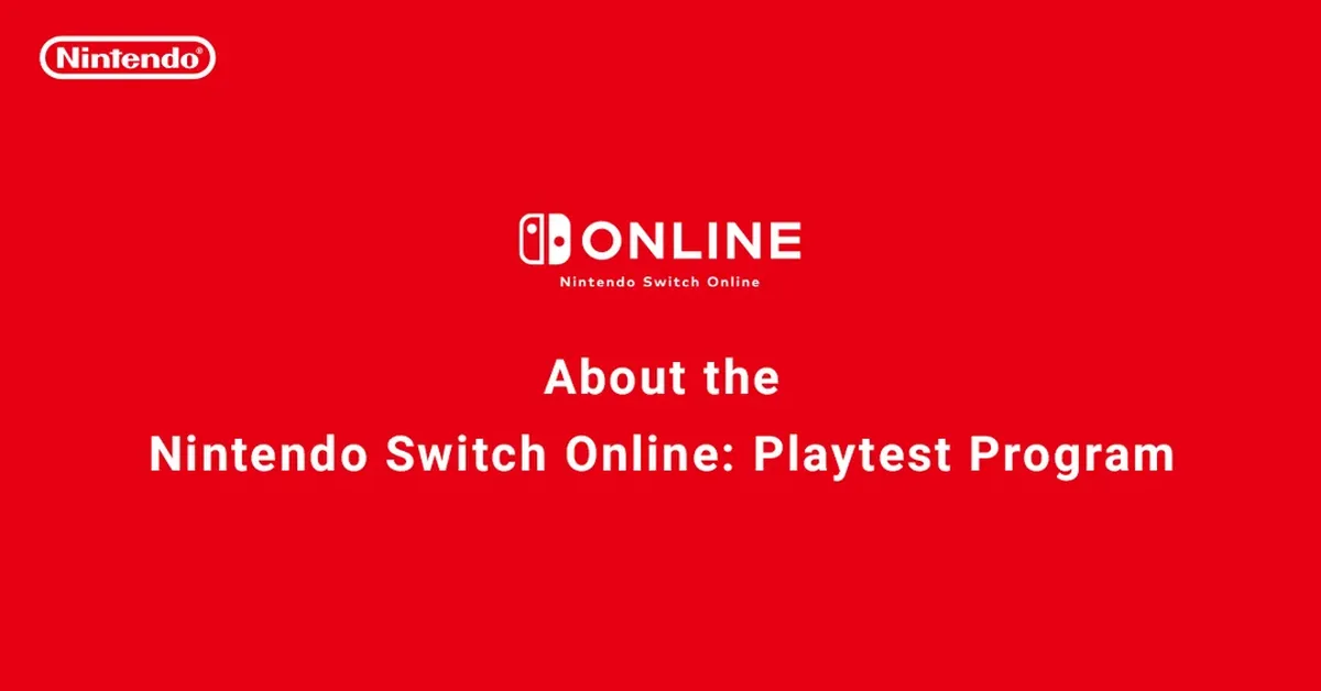 Nintendo Switch Online Playtest Program July 2025