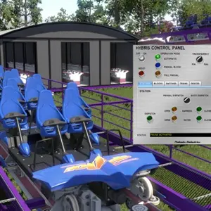 NoLimits 2 Roller Coaster Simulation - Bedienfeld