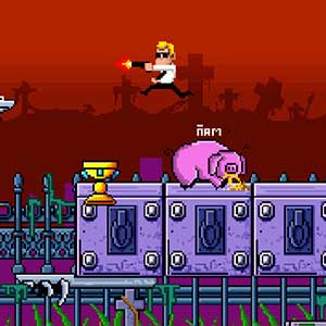 Schützen Sie das Schwein