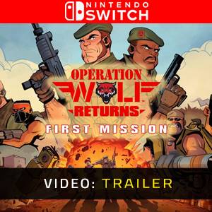 Operation Wolf Returns First Mission Nintendo Switch - Trailer