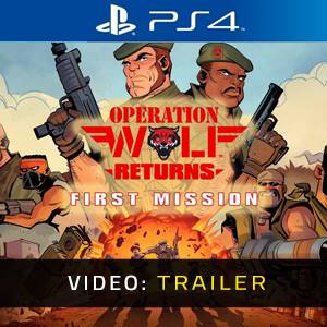 Operation Wolf Returns First Mission PS4 - Trailer