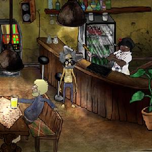 Orten Was The Case - Interieur der Bar