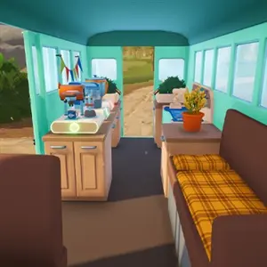 Outbound School Bus Adventures - Sofa