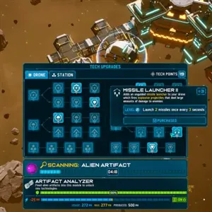 Outworld Station - Technologie-Upgrades