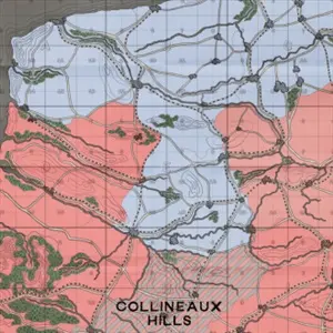 Over The Top WWI - Karte