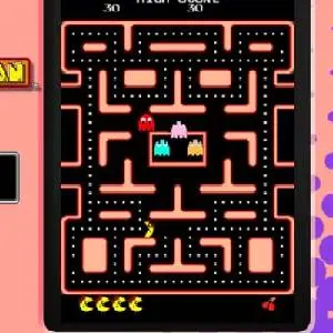 PAC MAN MUSEUM Ms PAC MAN - 4 Geister