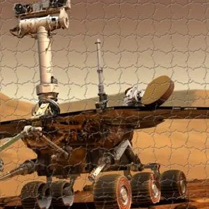 Pixel Puzzles SPACE Jigsaws - Explorationsrover