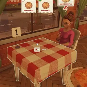 Pizza Slice - Essen Servieren