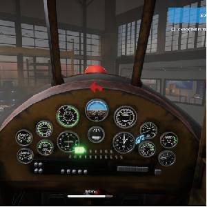 Plane Accident Kontrolle des Kraftstoffmessgeräts