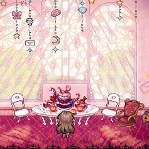 Pocket Mirror GoldenerTraum Kuchen und Süßigkeiten