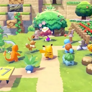 Pokemon Pokopia - Garten