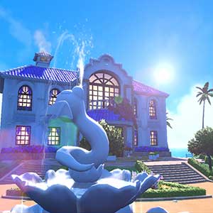 Pokemon Scarlet Springbrunnen