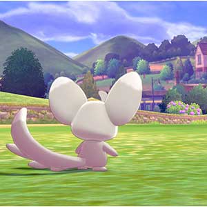 Pokemon Sword Nintendo Switch Minccino und Pikachu