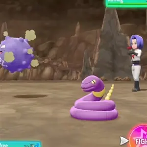 Pokémon: Let's Go, Eevee! - Koffing und Ekans