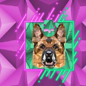 Poly Jigsaw Dogs Deutscher Schäferhund