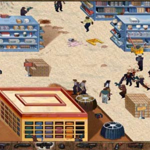 Töten Sie in Supermarkt