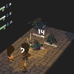 Potato Flowers in Full Bloom - Schlacht