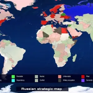 Power & Revolution 2022 Edition - Weltkarte