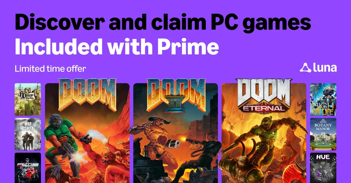 Kostenlose Amazon Prime PC-Spiele für September 2026
