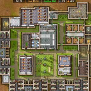 Prison Architect Instrumententafel