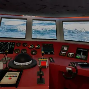 Professional Ship Simulator - Brückenlayout