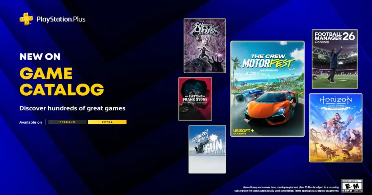 PS Plus Extra April 2026 Lineup