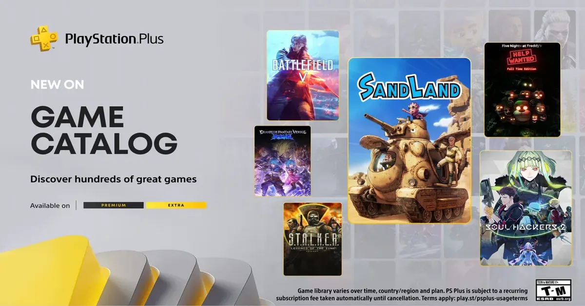 PS Plus May Game Catalog