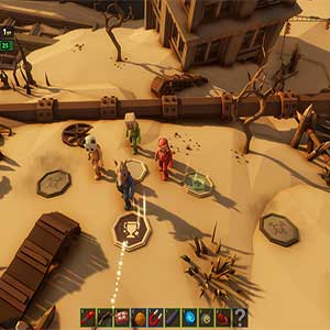 Pummel-Party lokale Kooperative