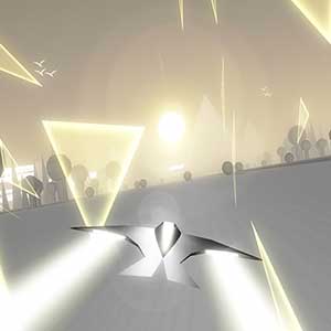 Sonnenuntergang in halsbrecherischer Geschwindigkeit