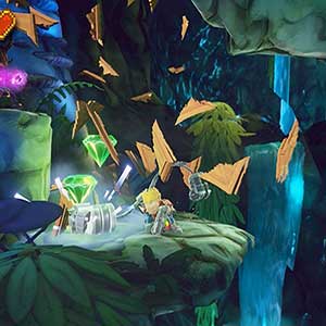 spirited young gamer boy