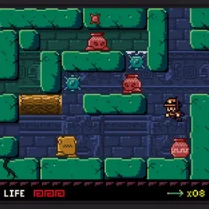 Raider Kid and the Ruby Chest - Araignées